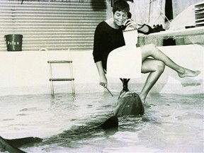 Local Input~ Margaret Howe and the dolphin Peter from the documentary " The Girl Who Talked to Dolphins" by Christopher Riley. For 10 weeks, from June to August 1965, the St Thomas research centre became the site of Lilly’s most notorious and highly criticised experiment, when his young assistant, Margaret Howe, volunteered to live in confinement with Peter, a bottlenose dolphin.