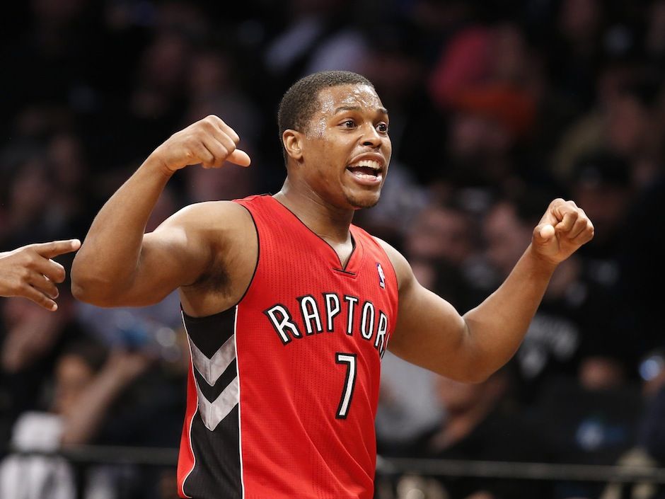 Toronto Raptors point guard Kyle Lowry's pending free agency could