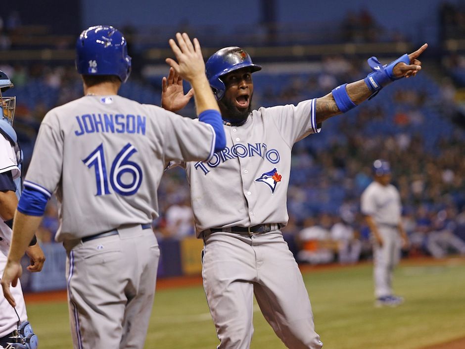 Blue Jays win over Rays 8-5, but Nolan Reimold and Munenori