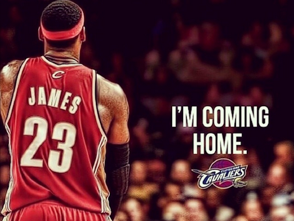 Lebron return cheap to cleveland 2014