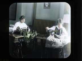 Collection 0420.041, Trade School for Girls lantern slides / photo by: E.W. Goodrich/City of Boston Archives