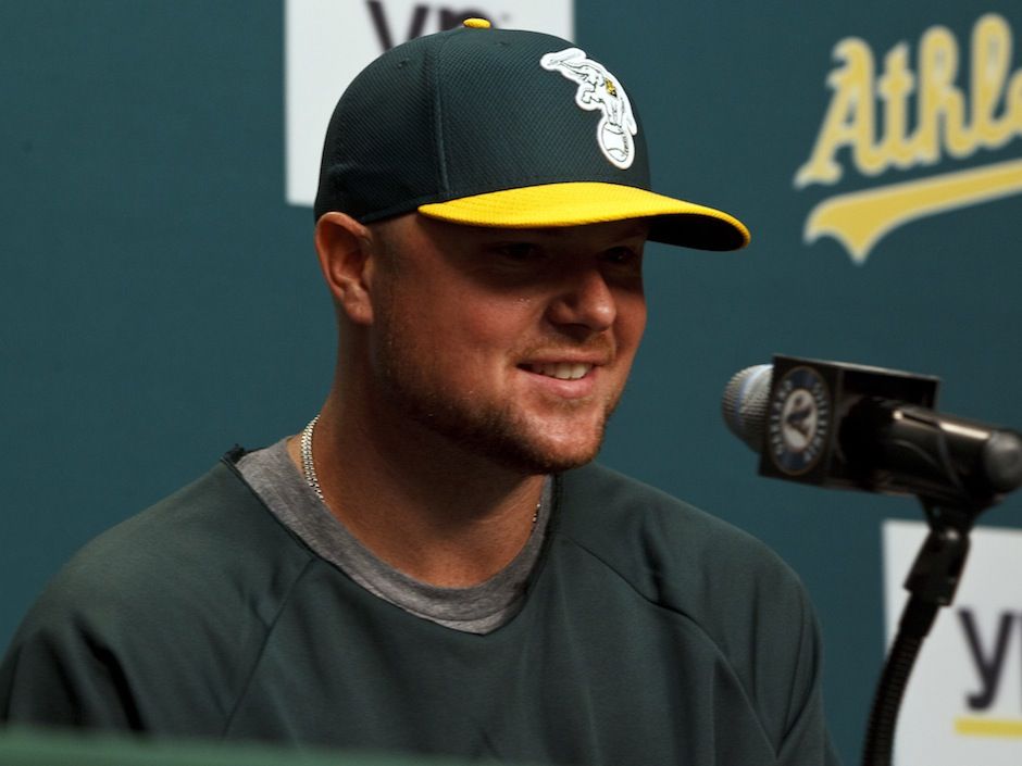 Red Sox trade ace Jon Lester and Jonny Gomes to Oakland A's for
