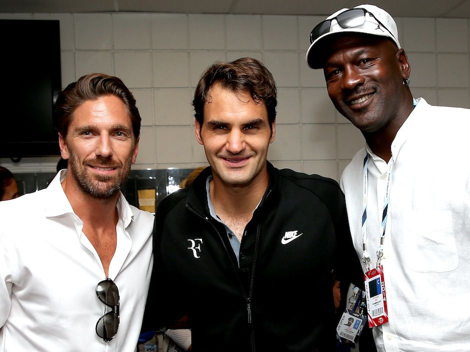 michael jordan and roger federer shoes