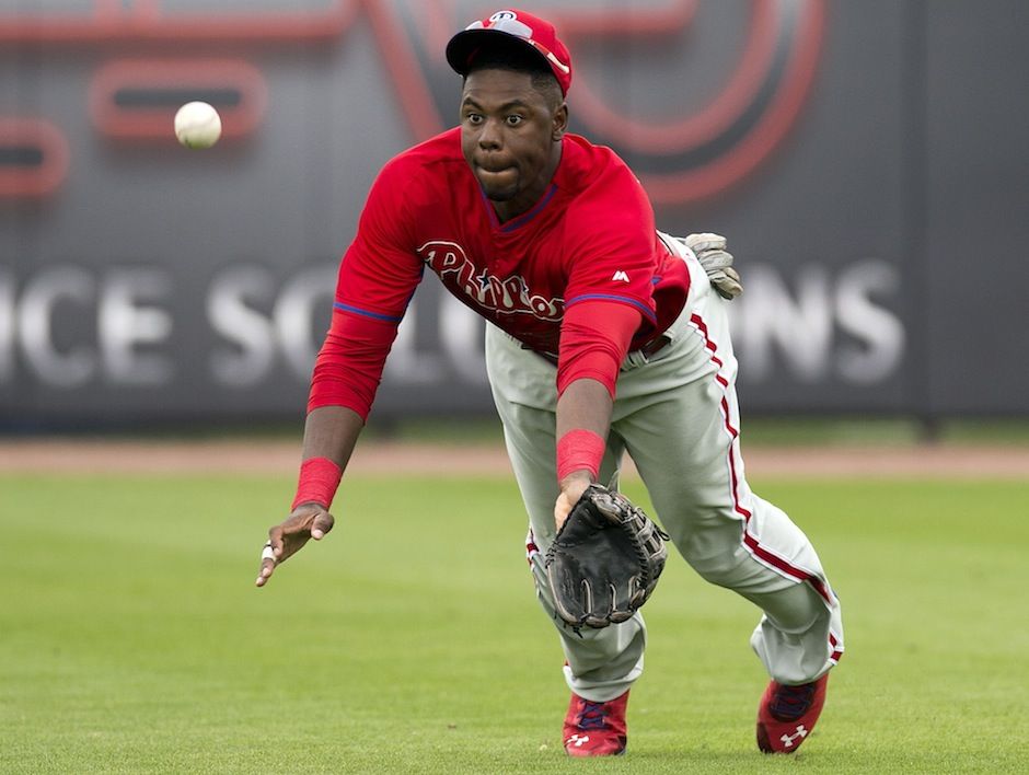 Jays acquire Mayberry Jr. from Phillies for minor leaguer - The Globe and  Mail
