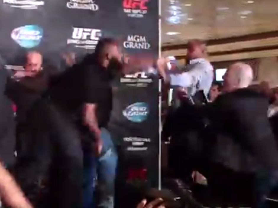 Jon Jones, Daniel Cormier Brawl In Las Vegas Lobby Ahead Of UFC 178 ...