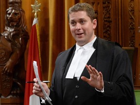 The speaker of the House of Commons Andrew Scheer