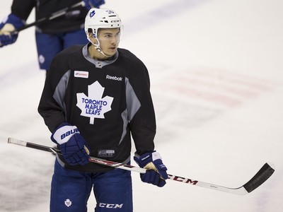 Leafs impressed by Verhaeghe - the youngest player at camp - NBC