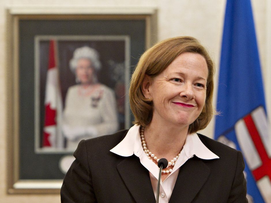 One More Bill For Alison Redford, Who Quit As Alberta Premier — $12,000 ...