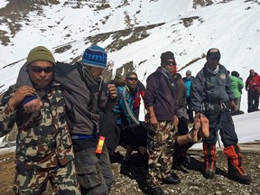 AP Photo/Nepal Army