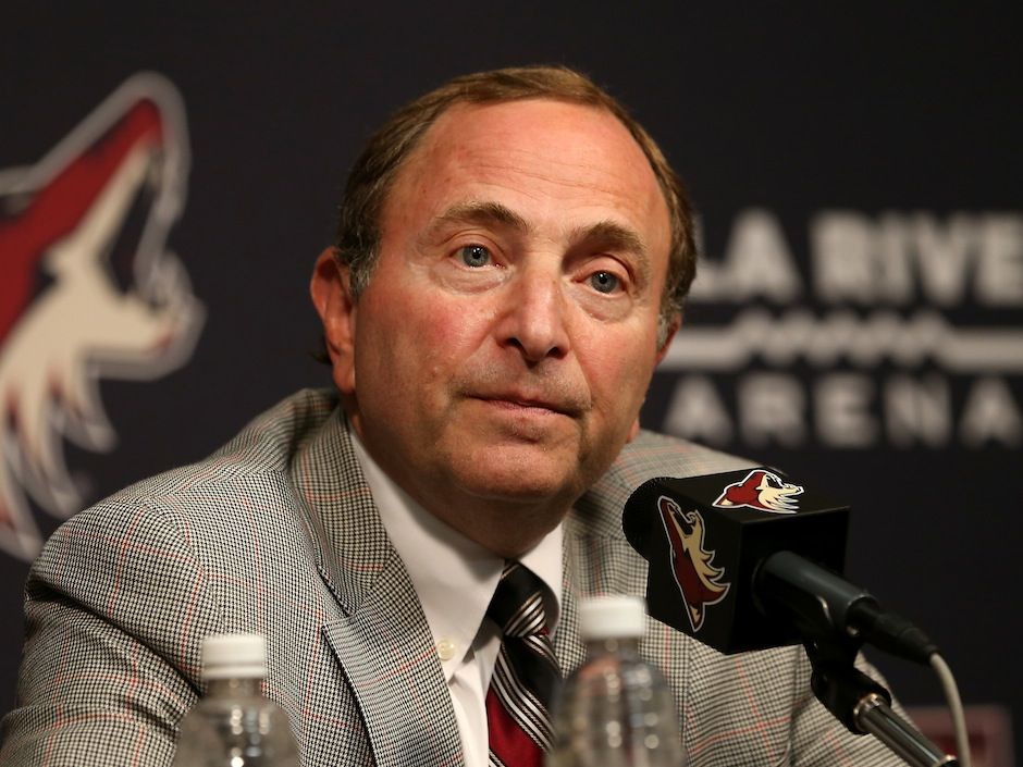 NHL Commissioner Gary Bettman Wants Young Fans To Root For Their Teams ...