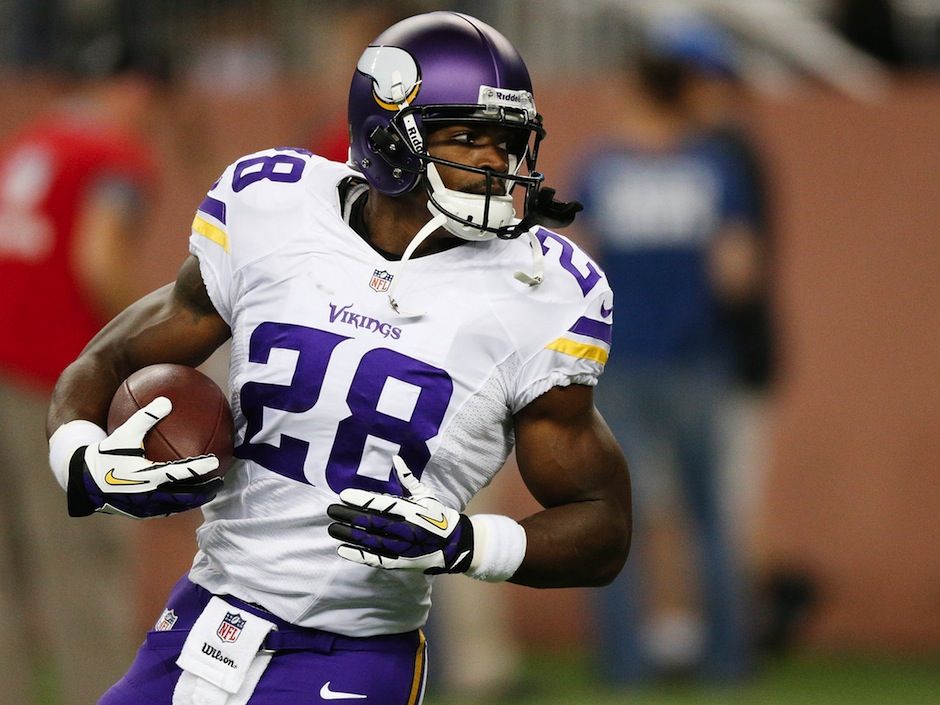 Adrian Peterson has not been ruled out for next game, Vikings