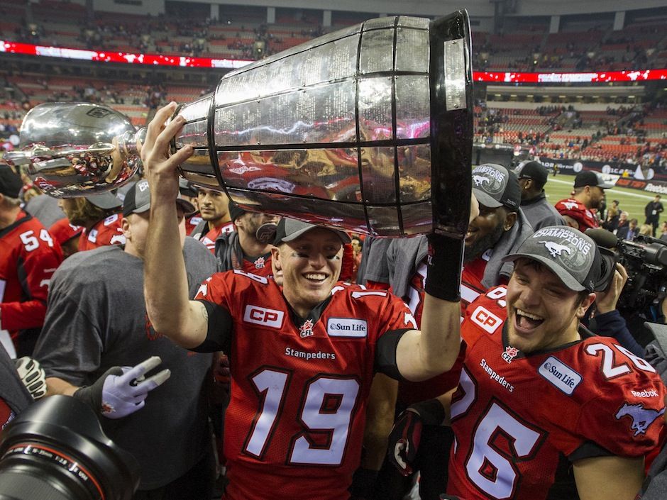 Calgary Stampeders hang on for Grey Cup 2014 victory as Hamilton Tiger-Cats  fall short of miraculous finish