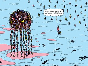 Excerpted from Michael DeForge's Ant Colony, by permission of Drawn and Quarterly