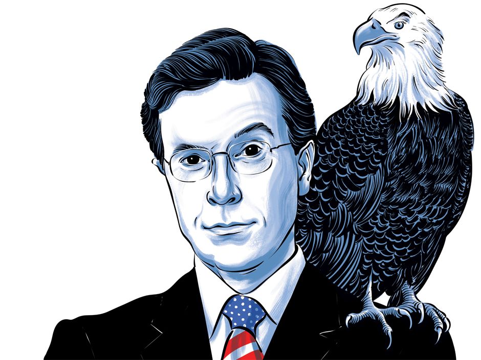 The right man How Stephen Colbert's perfect parody beat Jon Stewart at