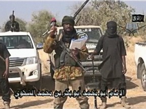 AFP PHOTO/BOKO HARAM