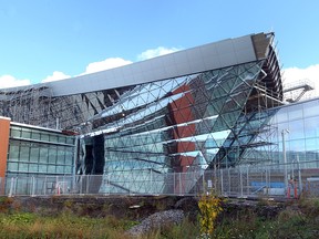 External views of the new Communications Security Establishment of Canada (CSEC) spy headquarters off Ogilvie Road in Ottawa in 2013.