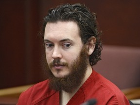 n this June 4, 2013 file photo, Aurora theatre shooting suspect James Holmes sits in court in Centennial, Colo.