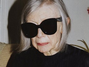 Joan Didion, cool as ice, crisp as the fold of  a Céline belt bag.