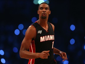 Chris Bosh has twice been sidelined by blood clots.