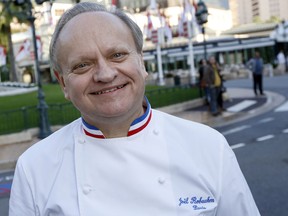 French chef Joel Robuchon has become embroiled in a legal row after a cook at his newest restaurant filed a complaint for harassment.