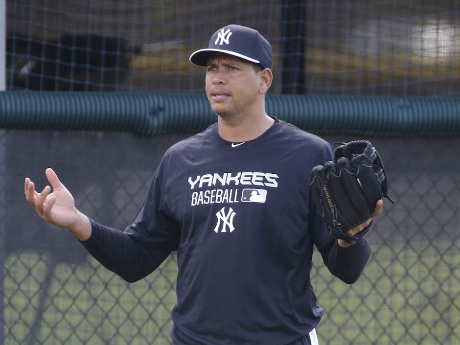 A-Rod shows up 2 days early to Yankees spring training