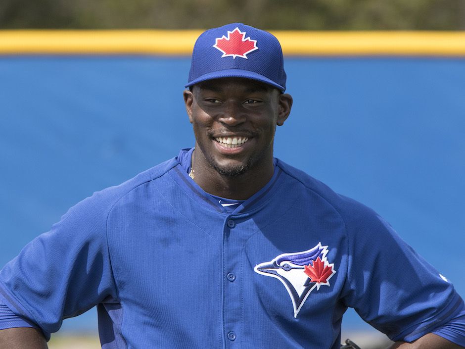 Blue Jays' Anthony Alford has strong debut in make-or-break camp