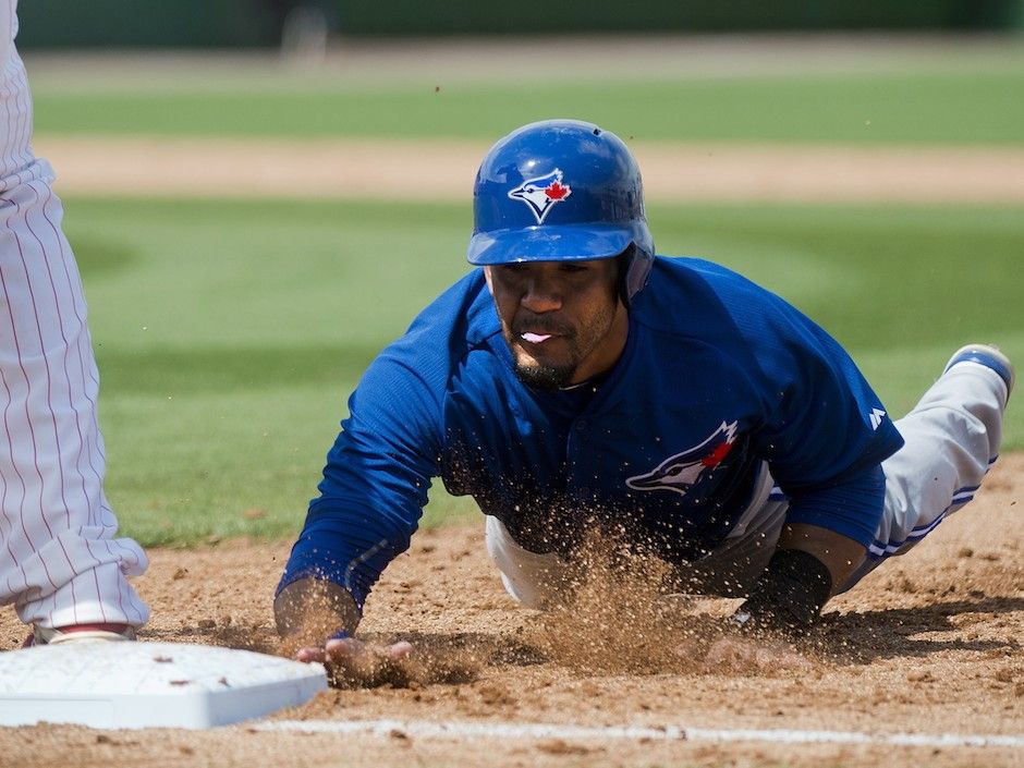 Men's Justin Smoak Toronto Blue Jays MLB Cool Base Replica Home