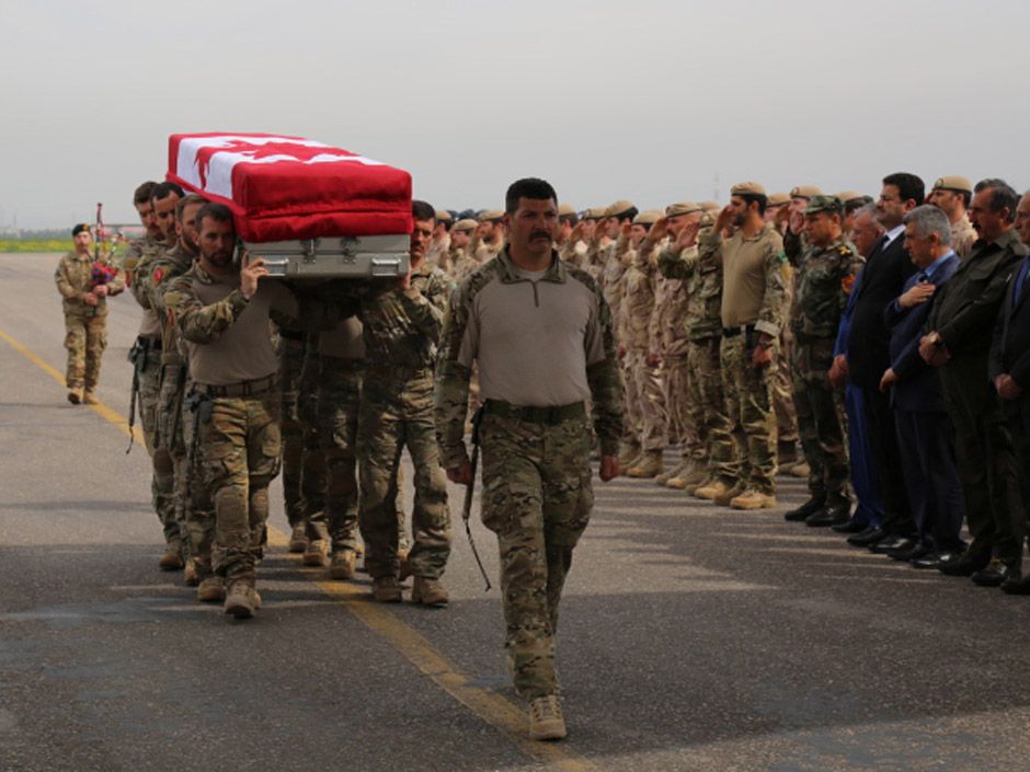 Conservatives mull expanding Canada's mission in Iraq as slain soldier ...