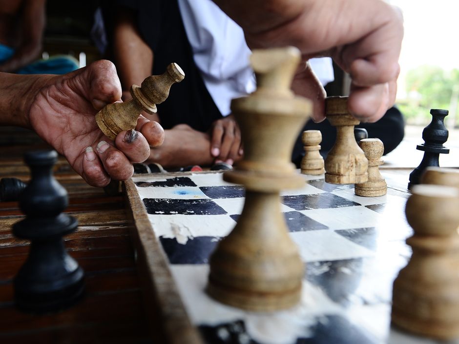 Garry Kasparov in action during match vs the IBM supercomputer Deep News  Photo - Getty Images