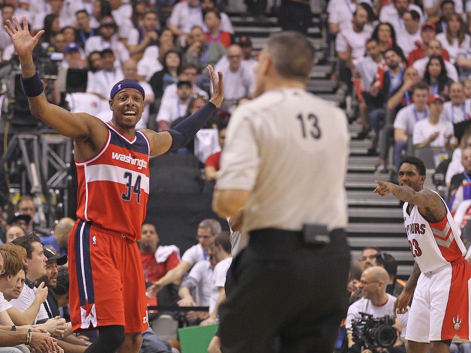 Clippers' Paul Pierce braces himself for what figures to be an