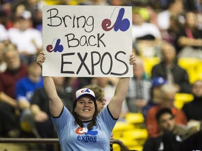 Expos Stars Return To Montreal; Fans Hope Team Will Follow