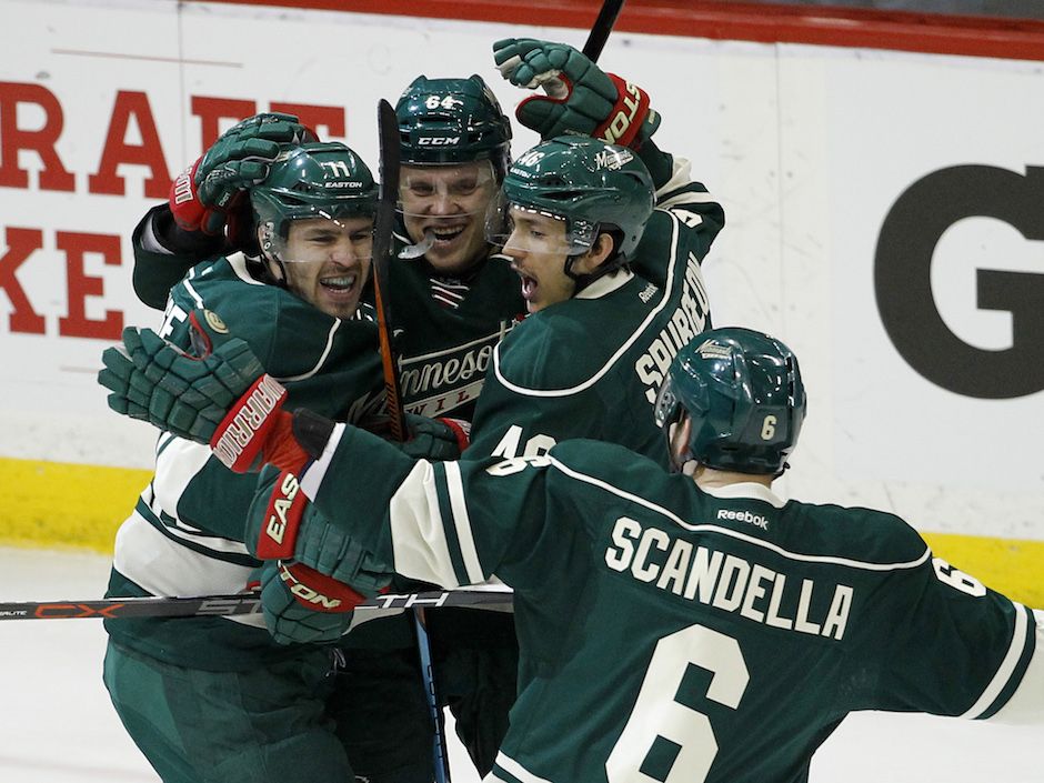 Wild improve to 4-1 with victory over Dubnyk, Sharks - Bring Me