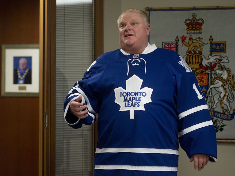 Toronto Maple Leafs are in a rebuilding phase — and Rob Ford has a few ...