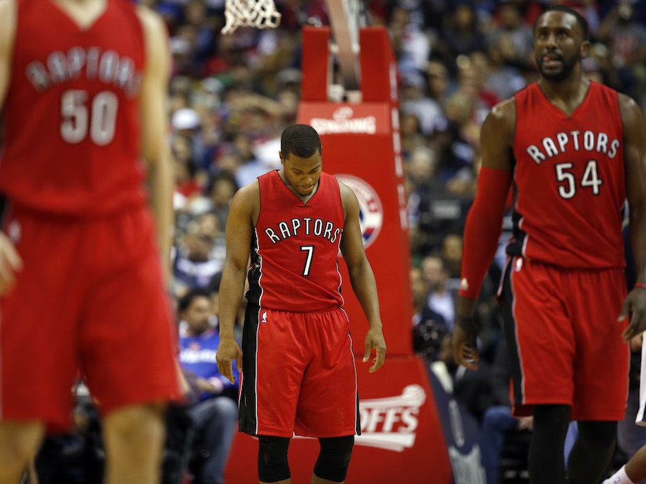 Joe Carter and Kyle Lowry had a chat about championships in