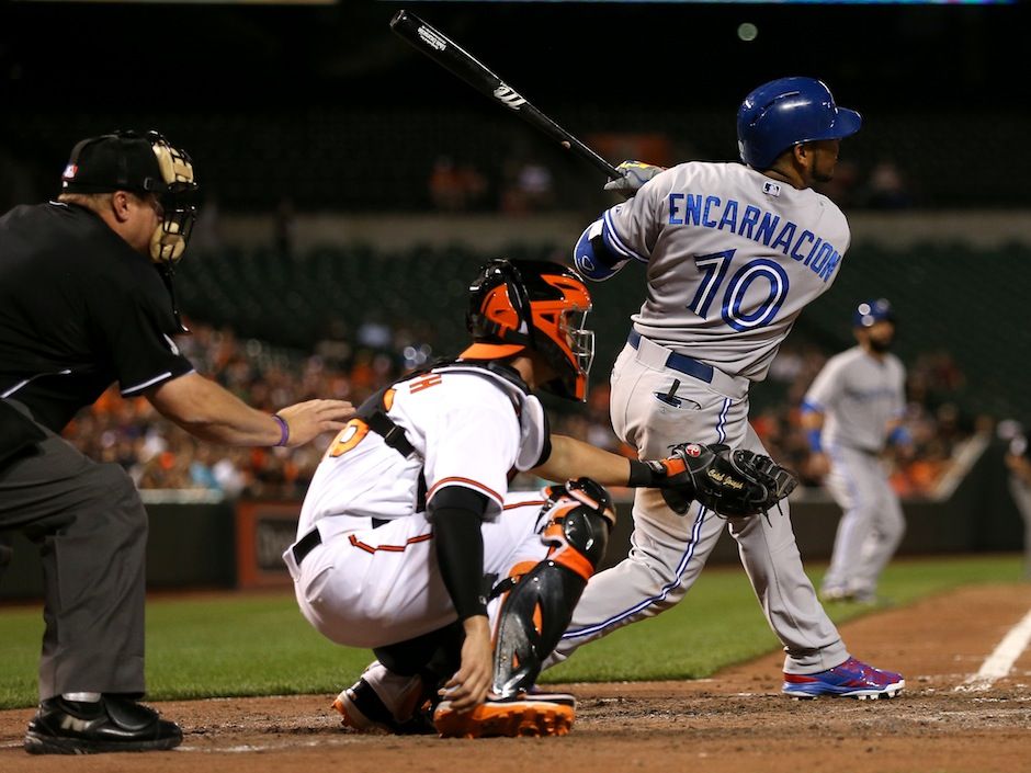 MLB roundup: Edwin Encarnacion powers Blue Jays past Orioles - The Boston  Globe