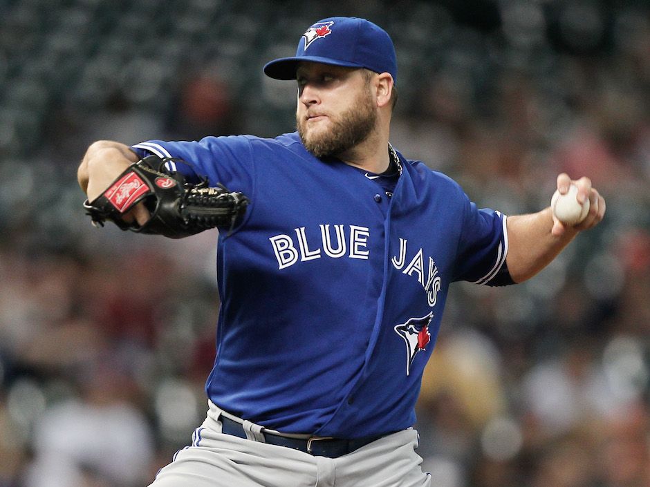 Blue Jays win: Buehrle gets MLB-best 8th win in sweep of Red Sox