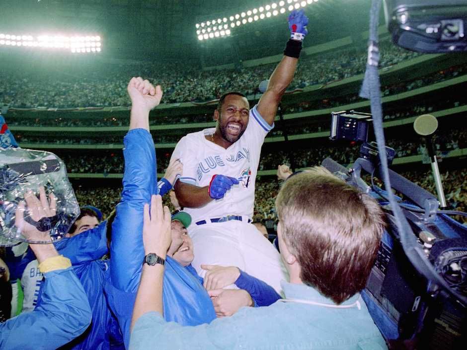 Vintage Toronto Blue Jays 1993 World Series Champions MLB Men's Large T  shirt