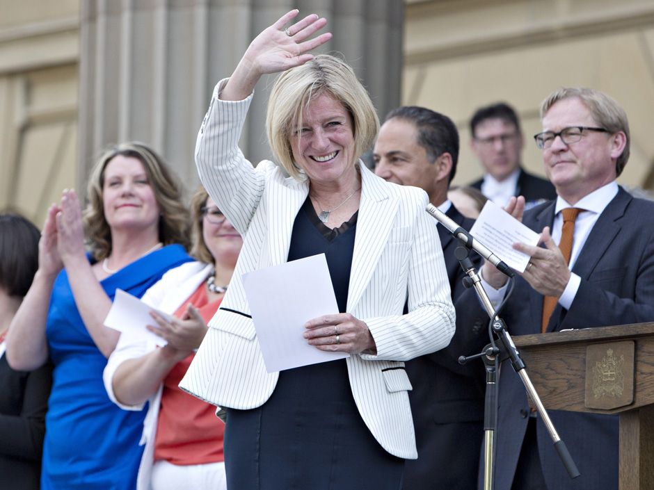 Alberta Premier Rachel Notley Reveals NDP Cabinet At Swearing-in ...