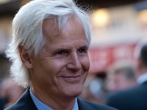 Chris Carter arrives for the British premiere of his movie X Files: I want to believe.