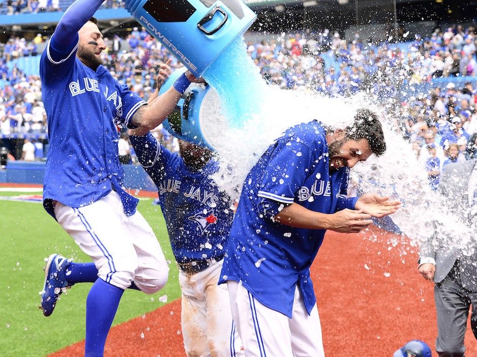 I don't even know what happened': Goins incredulous after game-winning  homer for Jays - The Globe and Mail