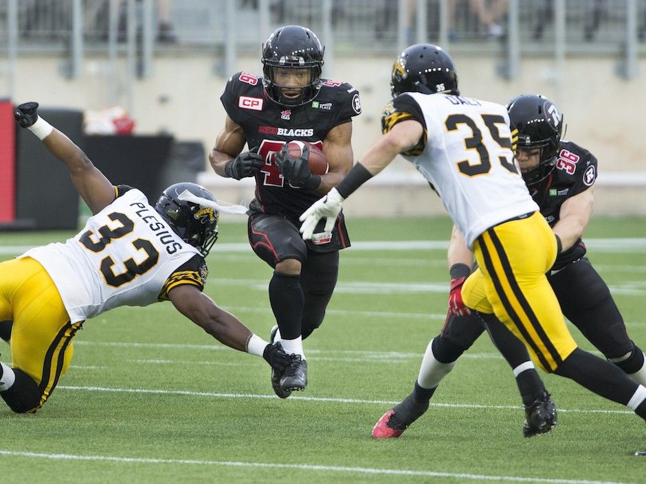 Tiger-Cats edge Argos, advance to Eastern final against RedBlacks - The  Globe and Mail