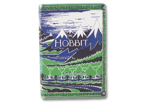 The original cover for The Hobbit.