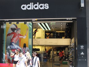 This file image shows an Adidas store.