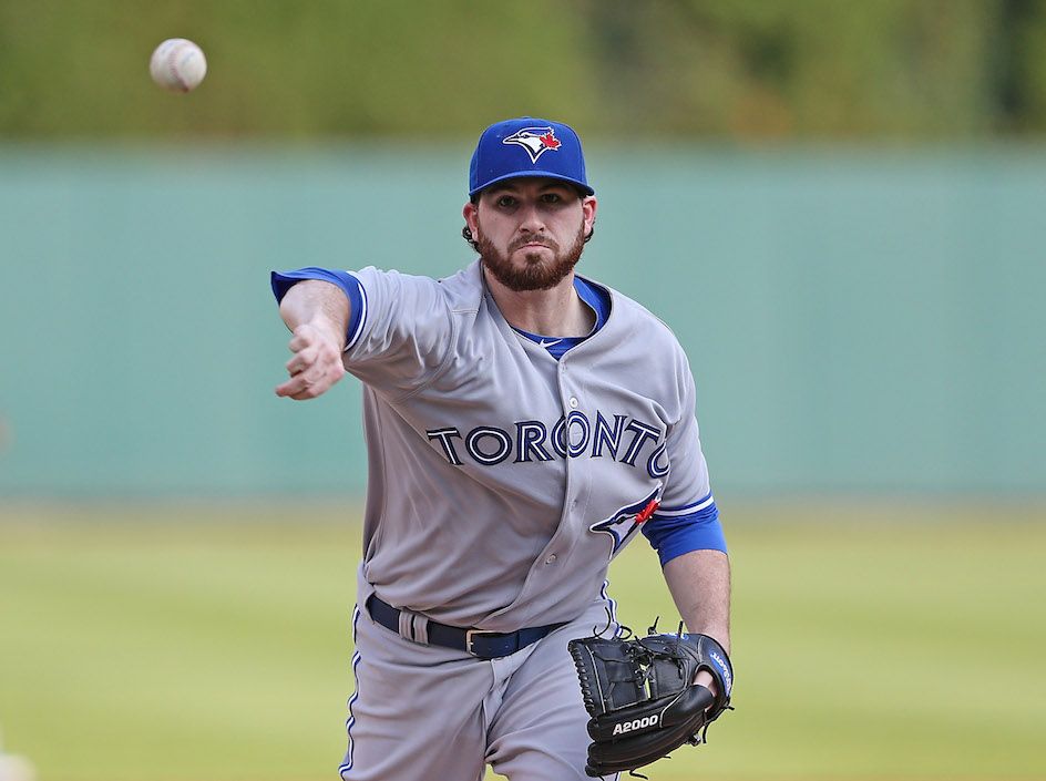 Toronto Blue Jays Right-hander Drew Hutchison's Split Pitching ...