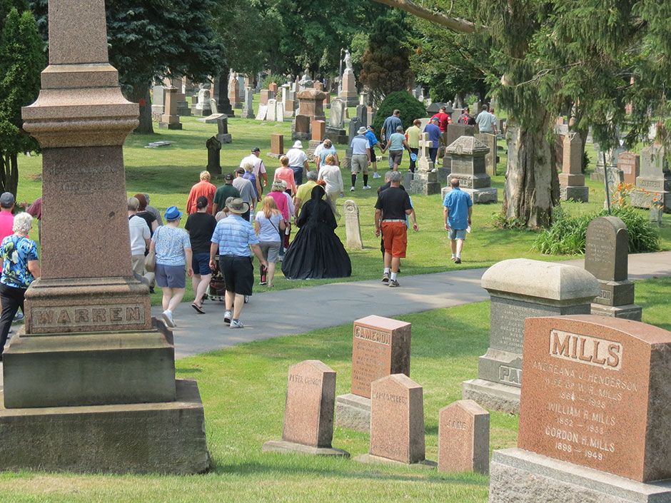 cemetery tours hamilton ontario