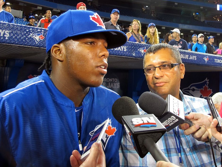 Guerrero on knife edge of success or failure, depending on the Jays