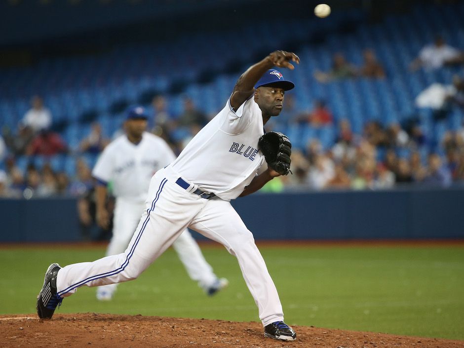 Saying hello to LaTroy Hawkins and Troy Tulowitzki, saying good