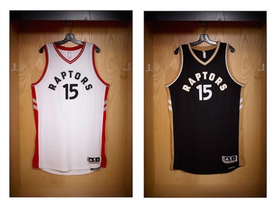 Raptors' new uniforms revealed by Drake at OVO Fest
