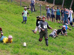 /HO - Canadian Cheese Rolling Festival, Jeff Vinnick/The Canadian Press