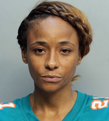 Miko Grimes, wife of Miami Dolphins' Brent Grimes, arrested in stadium